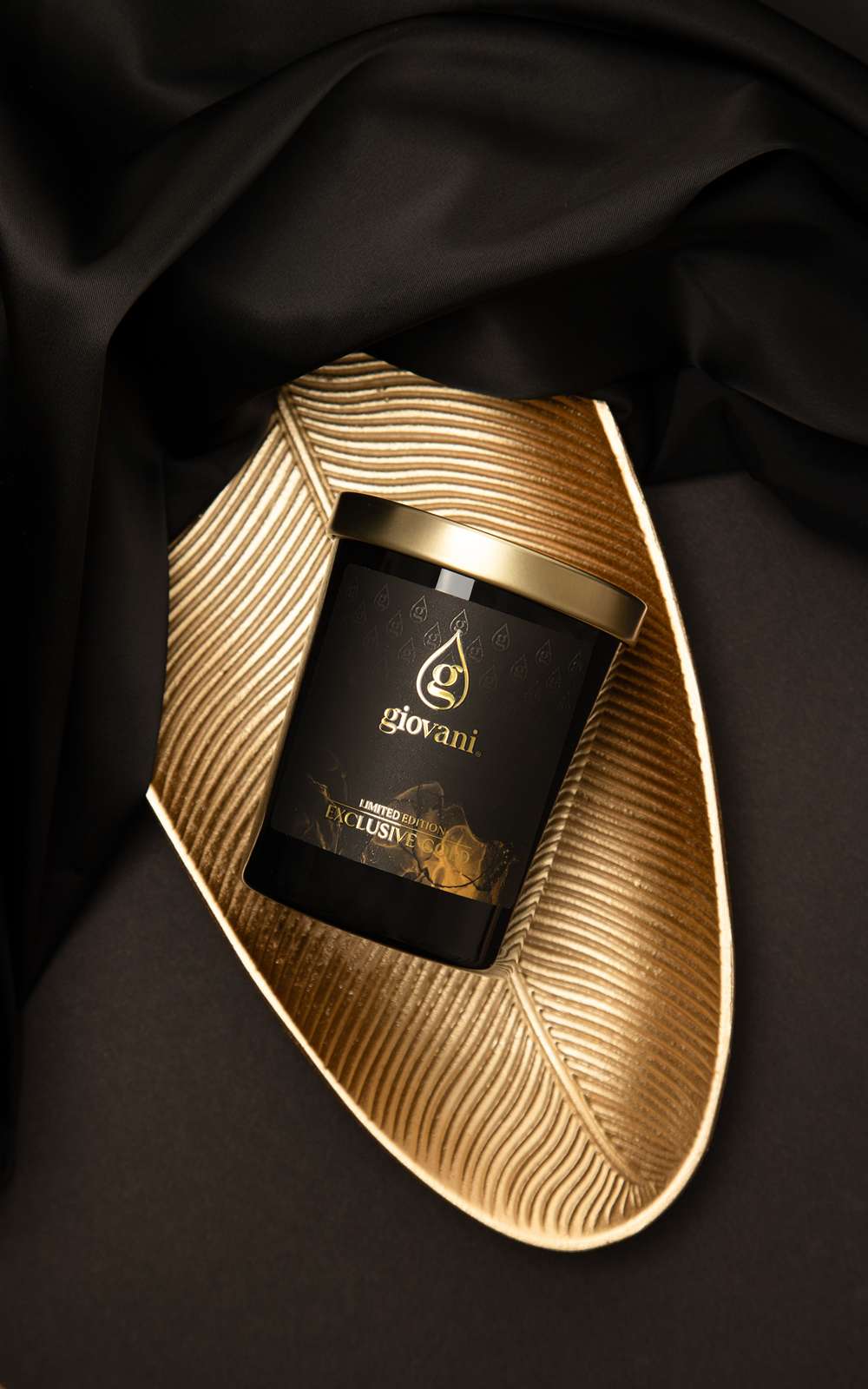 Exclusive Gold Dekoracyjna świeca zapachowa Giovani
